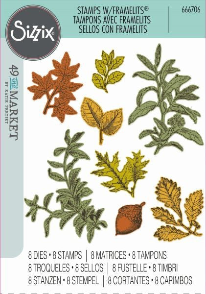 Forever Leaves - Clear Stamps and Framelits Dies