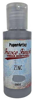 Fresco Finish Acrylic Paint - Zinc