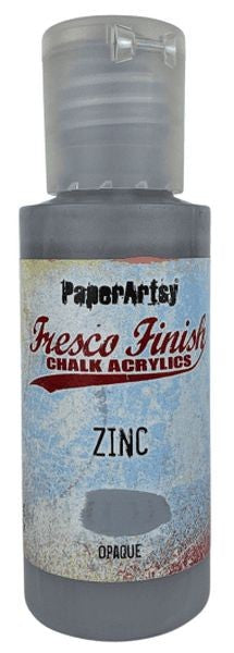 Fresco Finish Acrylic Paint - Zinc