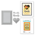 From the Garden Collection - Heartfelt Thanks & Scallops Dies