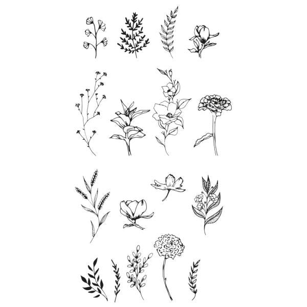 Garden Botanicals - Clear Stamps