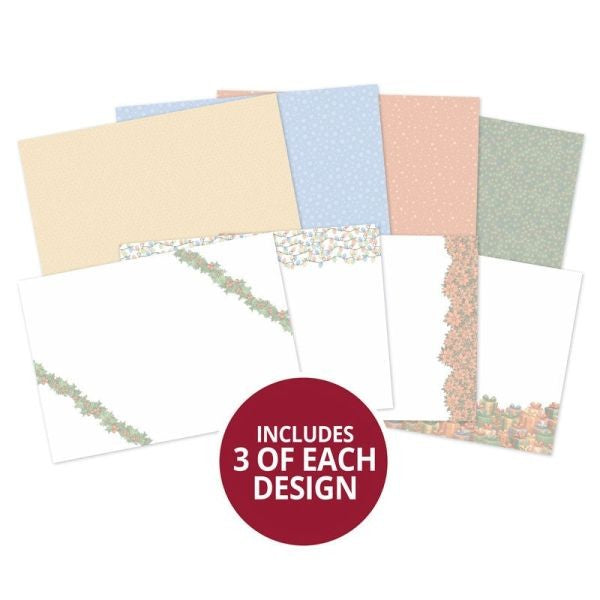 Golden Oldies - Festive Fun Luxury Card Inserts