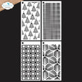 Golden Season - Journal Stencils - Set 9