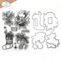 Golden Season - Stamp & Die Set - Deck the Halls