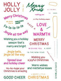 Good Cheer Sentiments - Clear Stamps