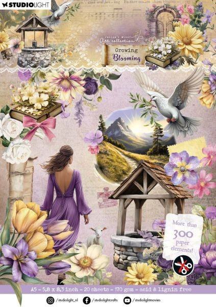 Growing & Blooming - Die Cut Elements