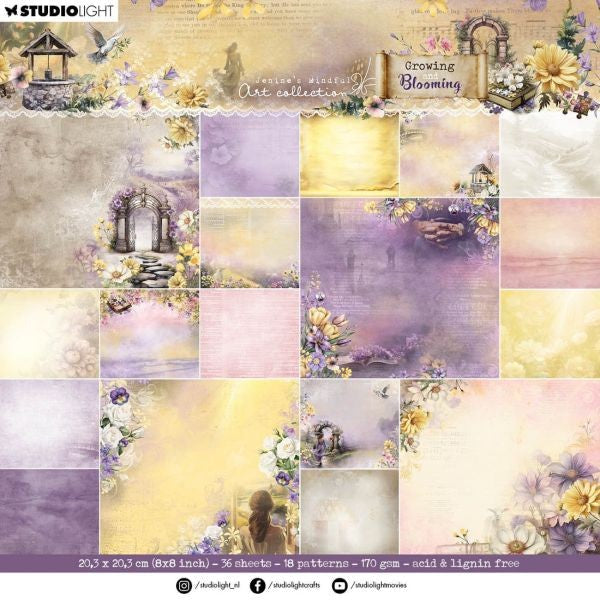 Growing & Blooming - Paper Pad - Background Paper