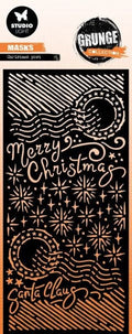 Grunge Collection - Stencil - Christmas Post