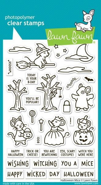 Halloween Mice - Clear Stamps