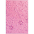 Happy Garden #1 - 3D textured Impression Embossing Folder