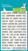 Henry's Build-A-Sentiment:  Fall - Clear Stamps