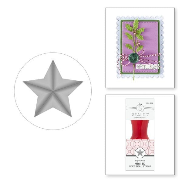 Holiday Magic Collection - Super Star Mini 3D Wax Seal