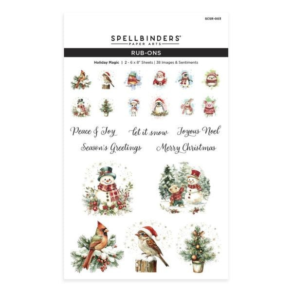 Holiday Magic Collection -Holiday Magic Rub-Ons