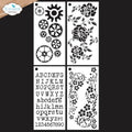 In the Garden Collection - Journal Stencils 8