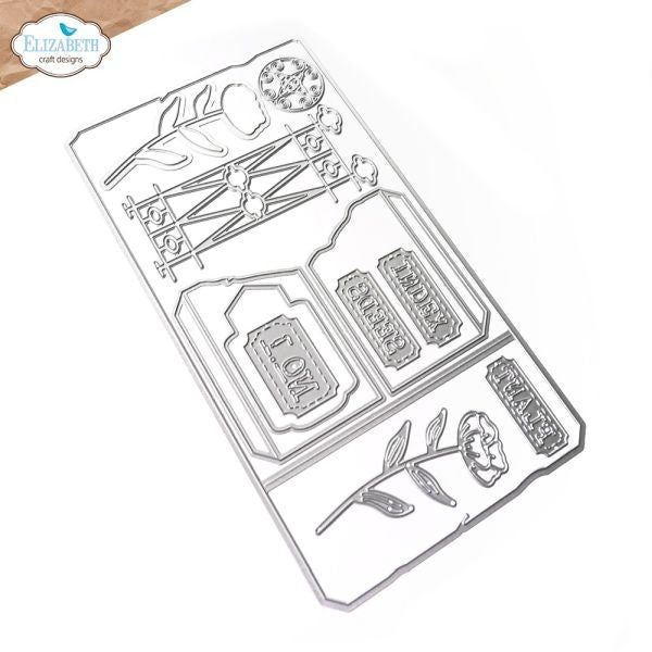 In the Garden Collection - Plant Index Folder - Dies
