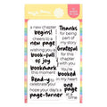 Inside Sentiments Book Lover - Clear Stamps