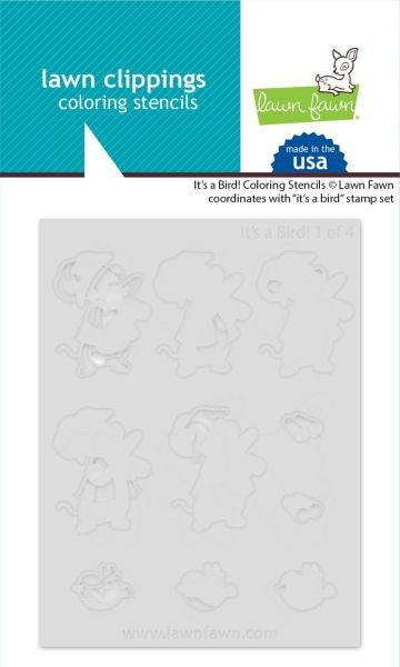 It's A Bird - Coloring Stencils