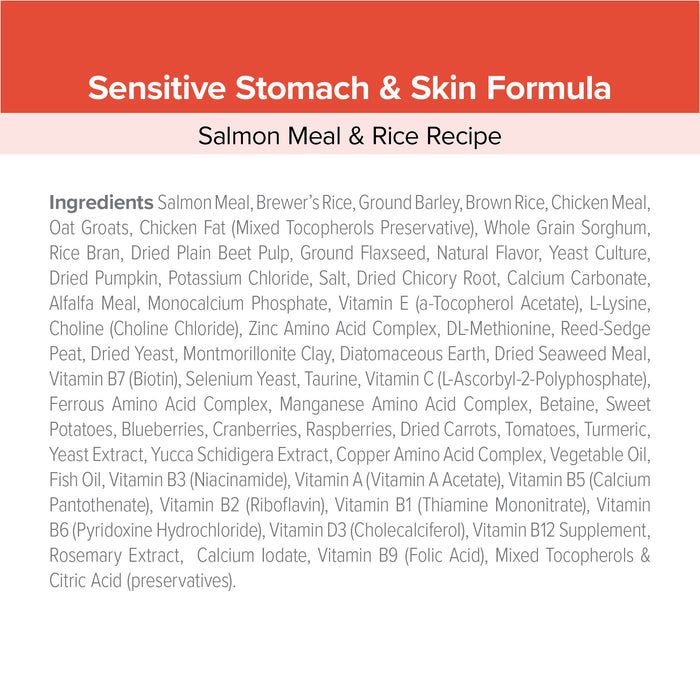 Kent Blue Seal Entrust® Sensitive Stomach & Skin Salmon Meal & Rice Adult Dog Food