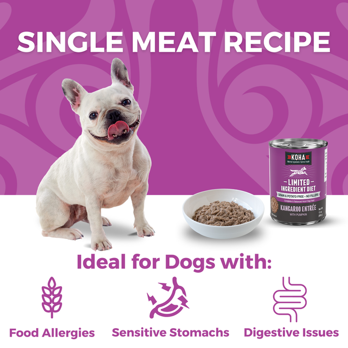 Koha Limited Ingredient Diet Kangaroo Entrée for Dogs