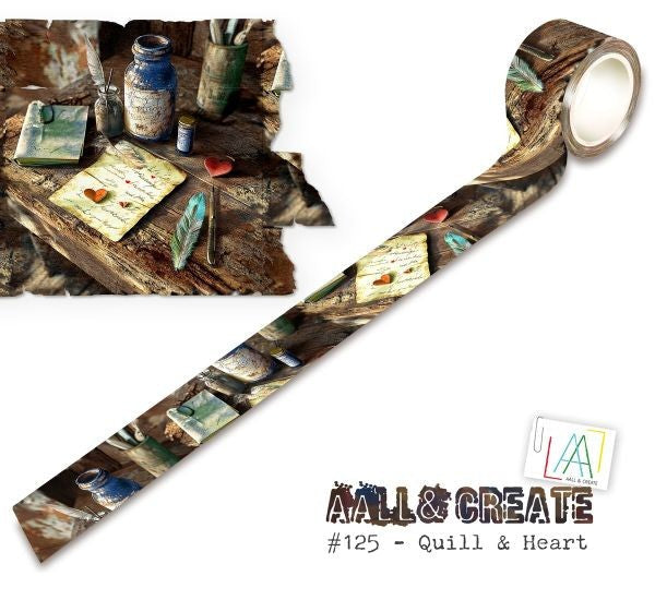 Layer-It-Up! Washi Tape - Quill & Heart