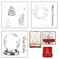 Layered Snowglobe Stencils