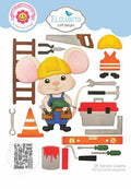 Living it Up Collection - Construction Accessories - Dies