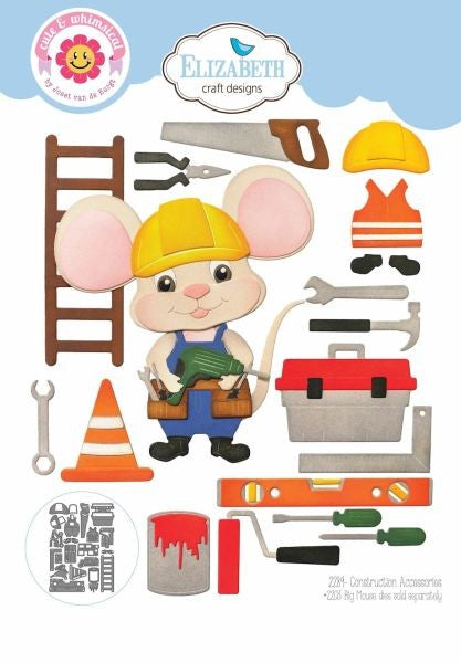 Living it Up Collection - Construction Accessories - Dies