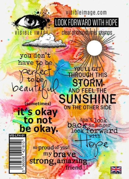 Look Forward With Hope - Clear Stamps