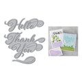 Lovely Letterpress Collection - Hello & Thank You BetterPress Plates