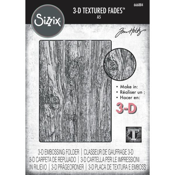 Lumber - A5 3D Embossing Folder