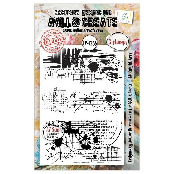 Midnight Arcs - Clear Stamps