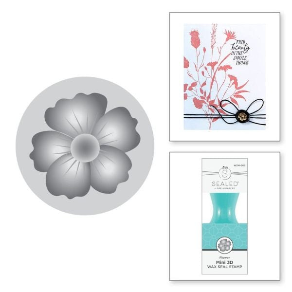 Mini Wax Seals Collection - Flower Mini 3D Wax Seal