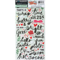 Mistletoe and Memories - Puffy Stickers