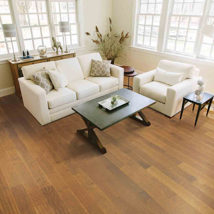 Mohawk Engineered Hardwood Urban Reserve WEK10 Light Amber Maple 01 room