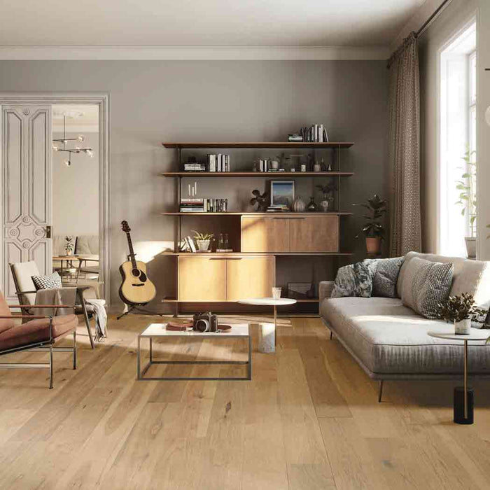 Mohawk Engineered Hardwood Cascade Hills WEK09 Cinnabark Hickory 06 room