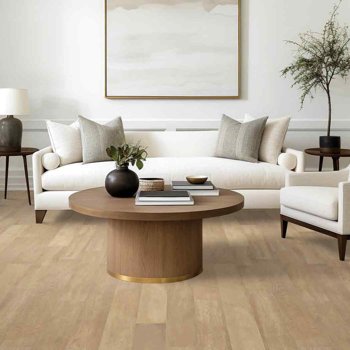 Mohawk Engineered Hardwood Harbor Estates WEK05 Sand Pearl Oak 29 room