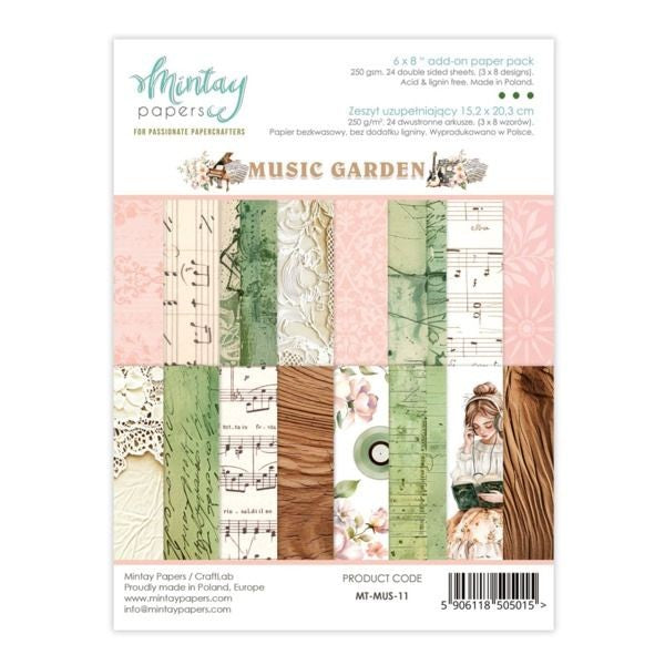 Music Garden - 6x8 Add On Collection Pack