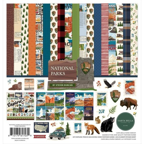 National Parks - 12x12 Collection Pack