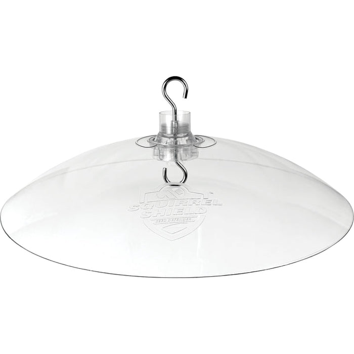 Nature's Way Squirrel Shield Dual-Mount Transparent 16" Squirrel Baffle