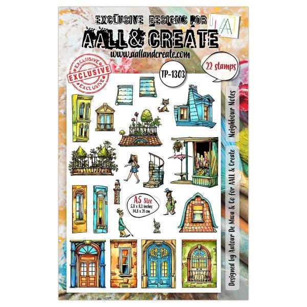 Neighbour Notes - Clear Stamps
