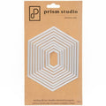 Nesting Double Stitched Hexagons - Dies