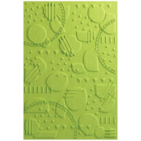 On the Spot - 3D Textured Impression Embossing Folder