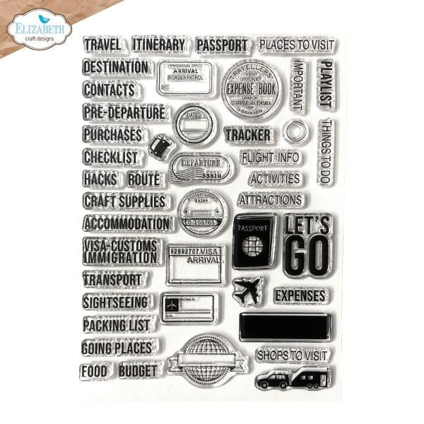 Once in a Lifetime - Clear Stamps - Travel Journal