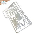 Once in a Lifetime - Dies - Slanting Library Pocket with Bag