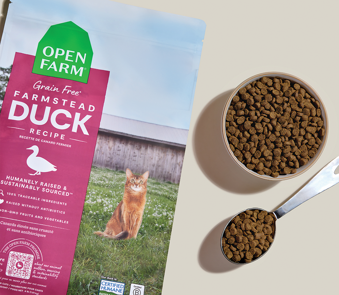 Open Farm Farmstead Duck Grain-Free Cat Kibble