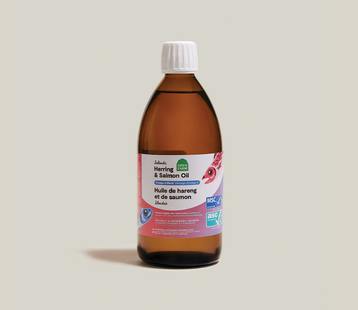 Open Farm Icelandic Herring & Salmon Oil For Dogs