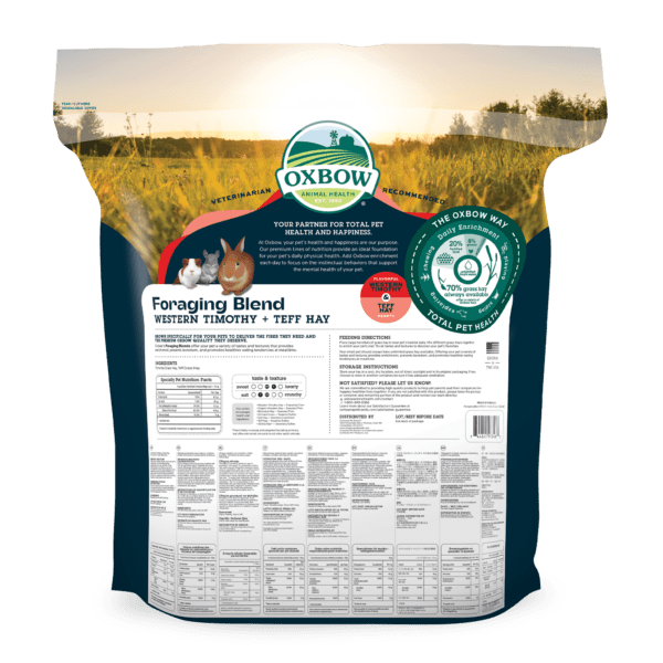 Oxbow Foraging Hay Blend Teff & Western Timothy Hay