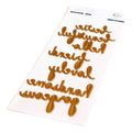Phrase Builder:  Hello Hot Foil Plates