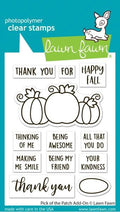 Pick of the Patch Add On - Clear Stamps