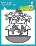 Platform Pop-Up Wave Palm Tree Inserts - Dies